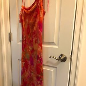 Silk long dress